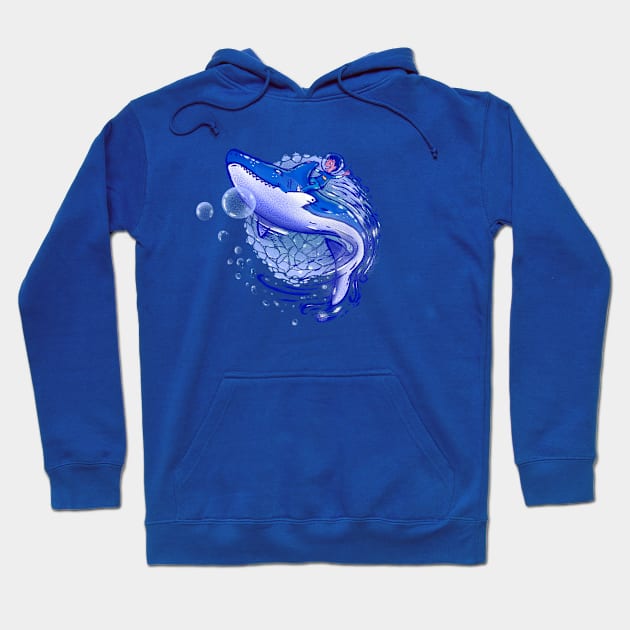 Mateo Soars the Ocean Hoodie by linesonstuff